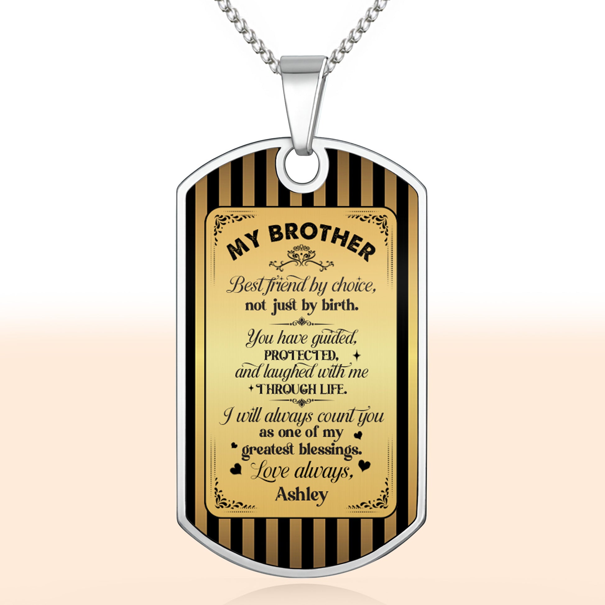 My Brother Best Friend By Choice, Not Just By Birth