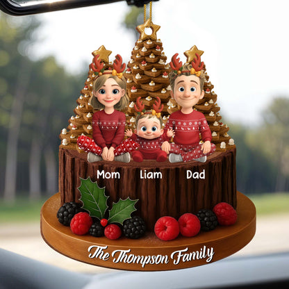 Celebrate Your Family With Festive Christmas Trees And Reindeer Antlers