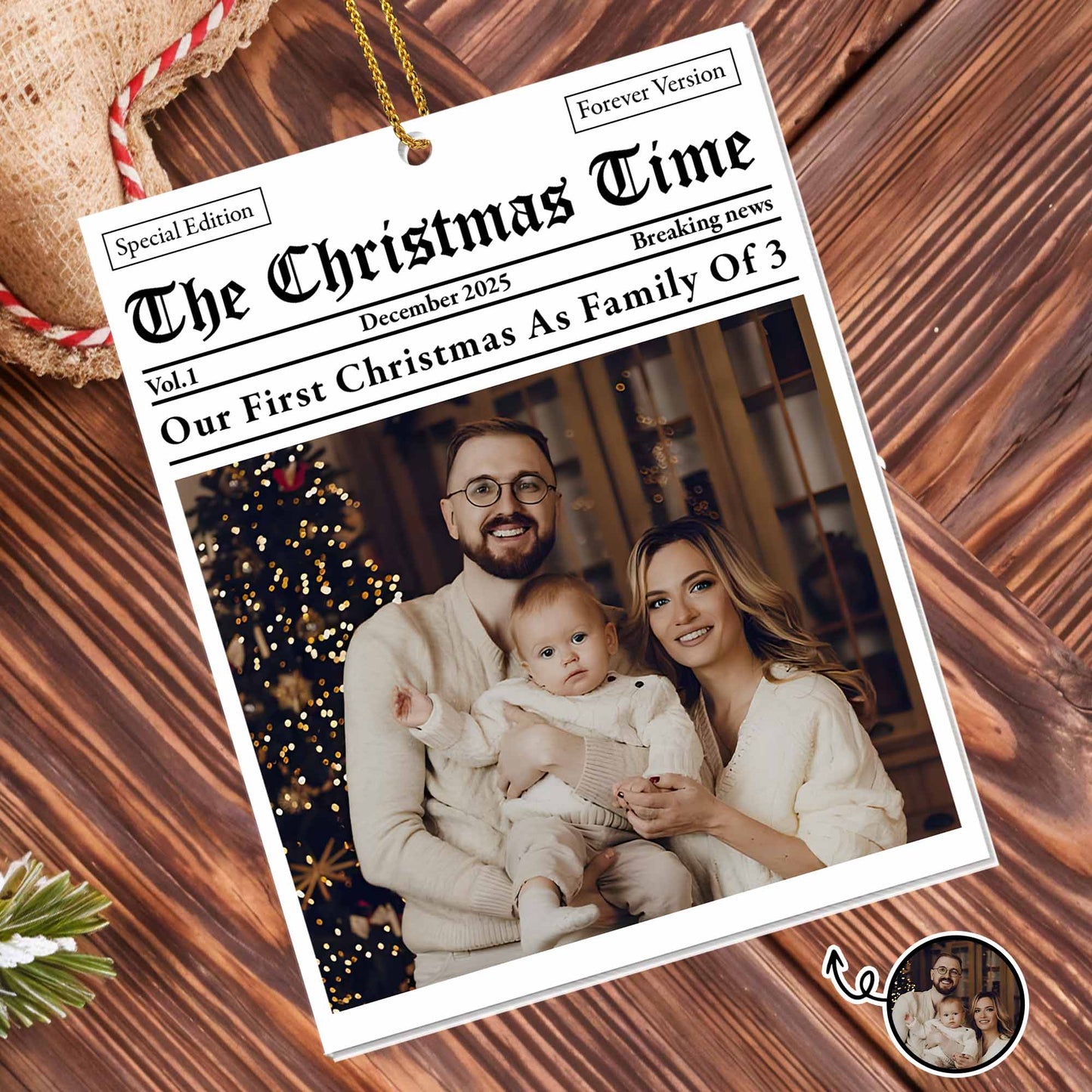 Our First Christmas As Family Of 3