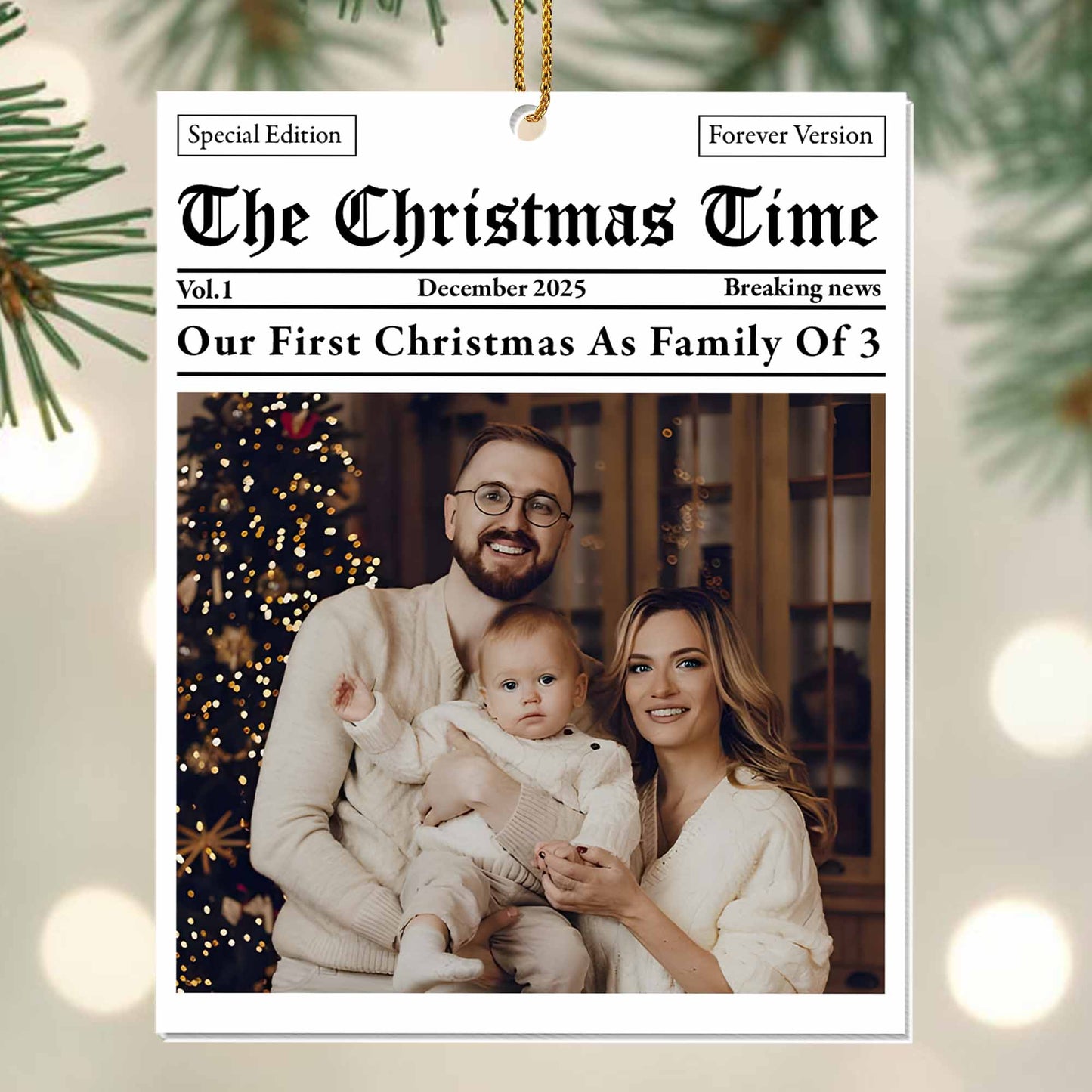 Our First Christmas As Family Of 3