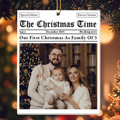 Our First Christmas As Family Of 3