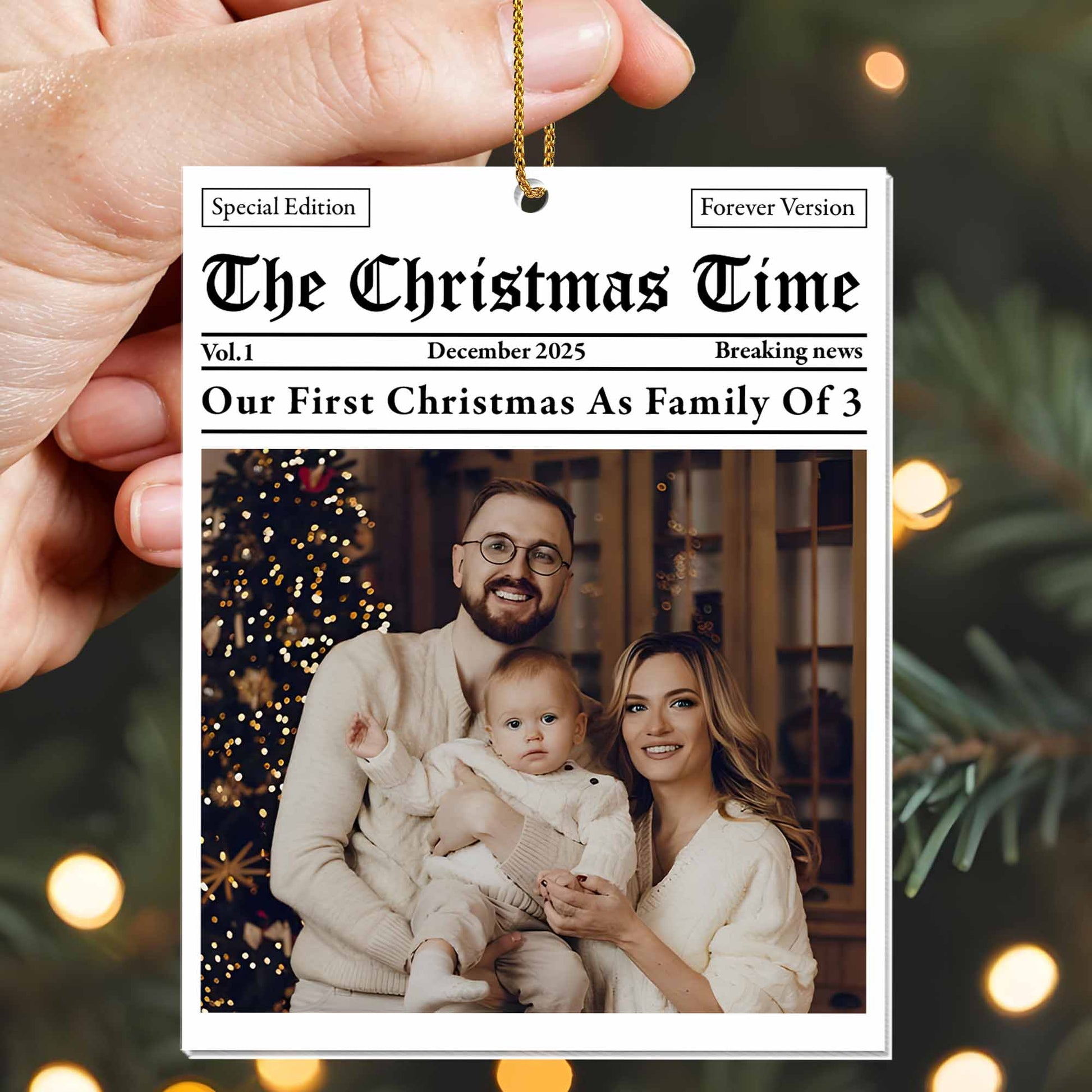 Our First Christmas As Family Of 3