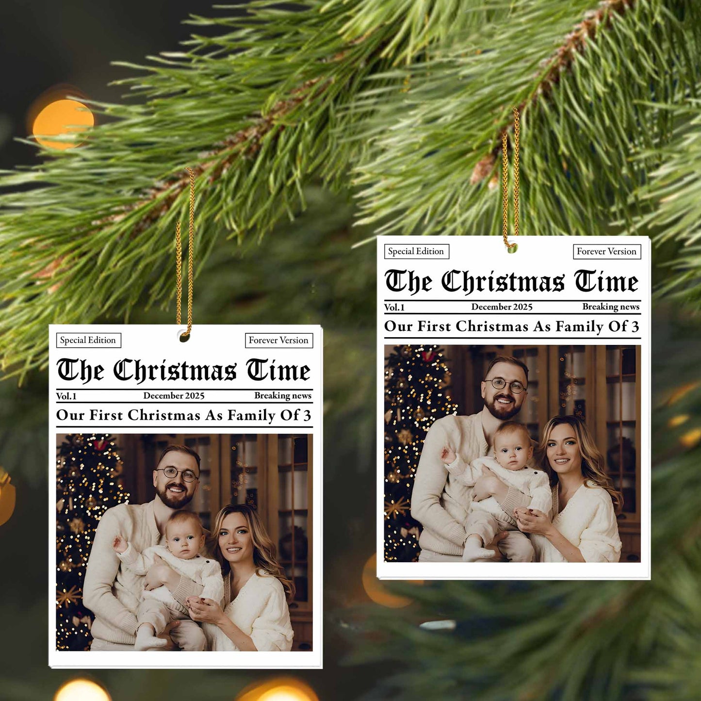 Our First Christmas As Family Of 3