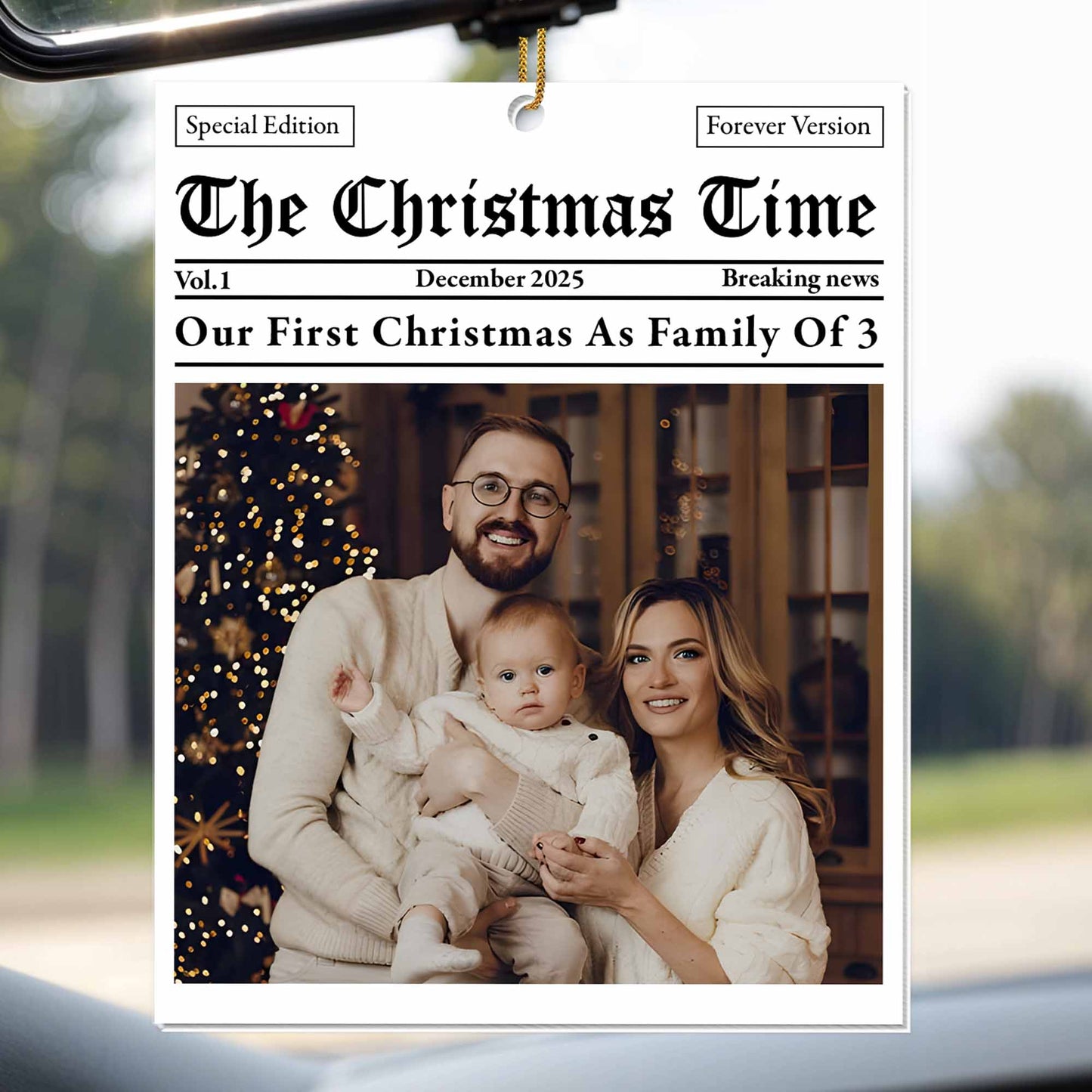 Our First Christmas As Family Of 3