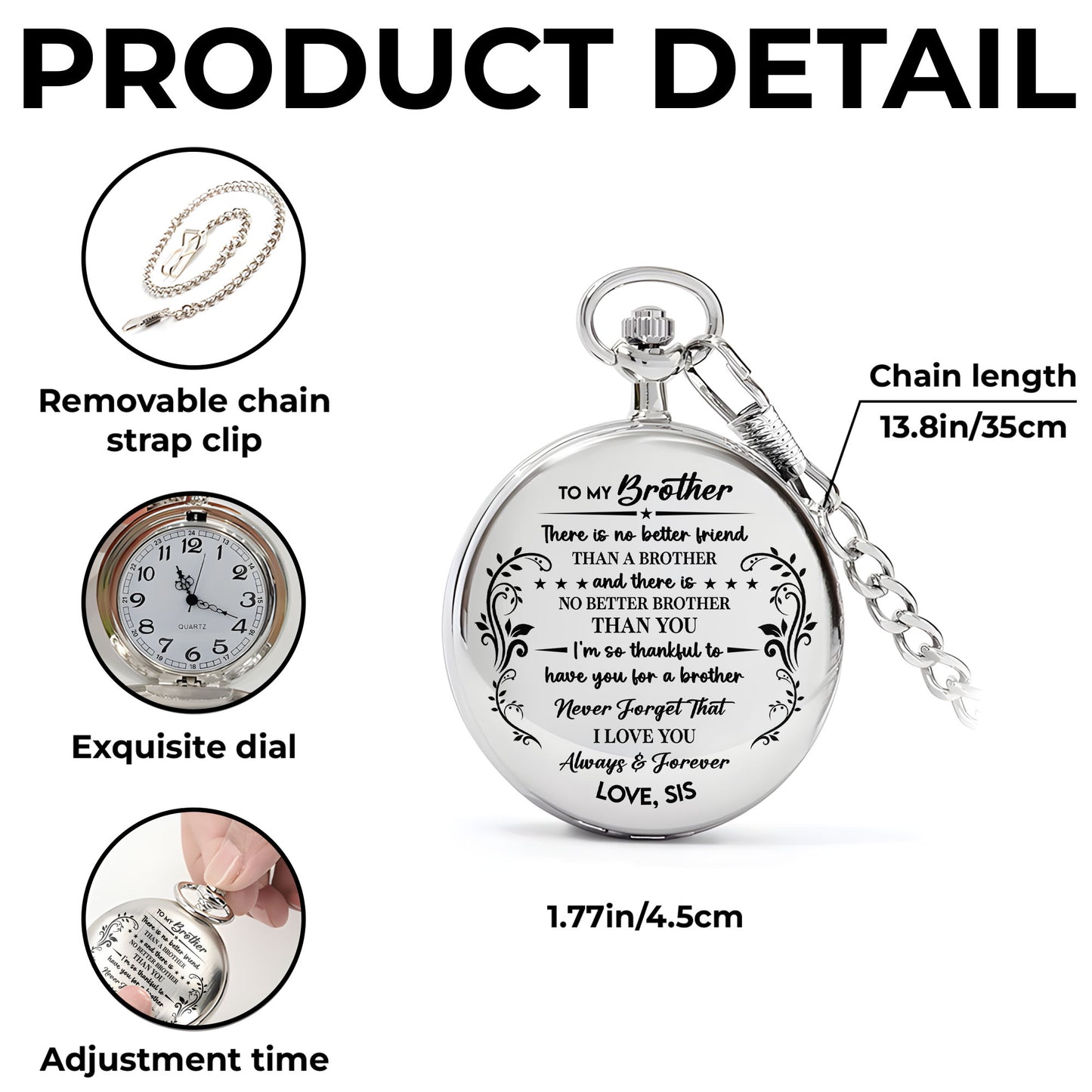 To My Brother, There Is No Better Friend, Stars And Floral Patterns