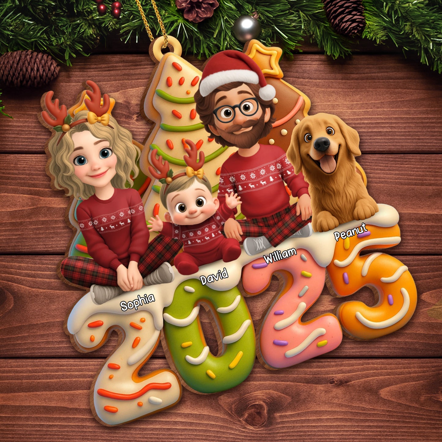 Celebrate The Warmth Of Family And Dog