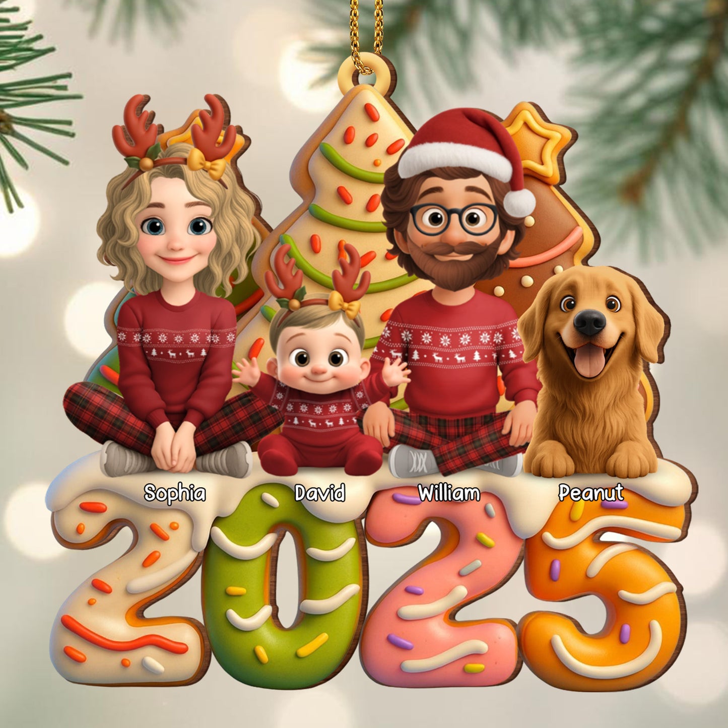 Celebrate The Warmth Of Family And Dog