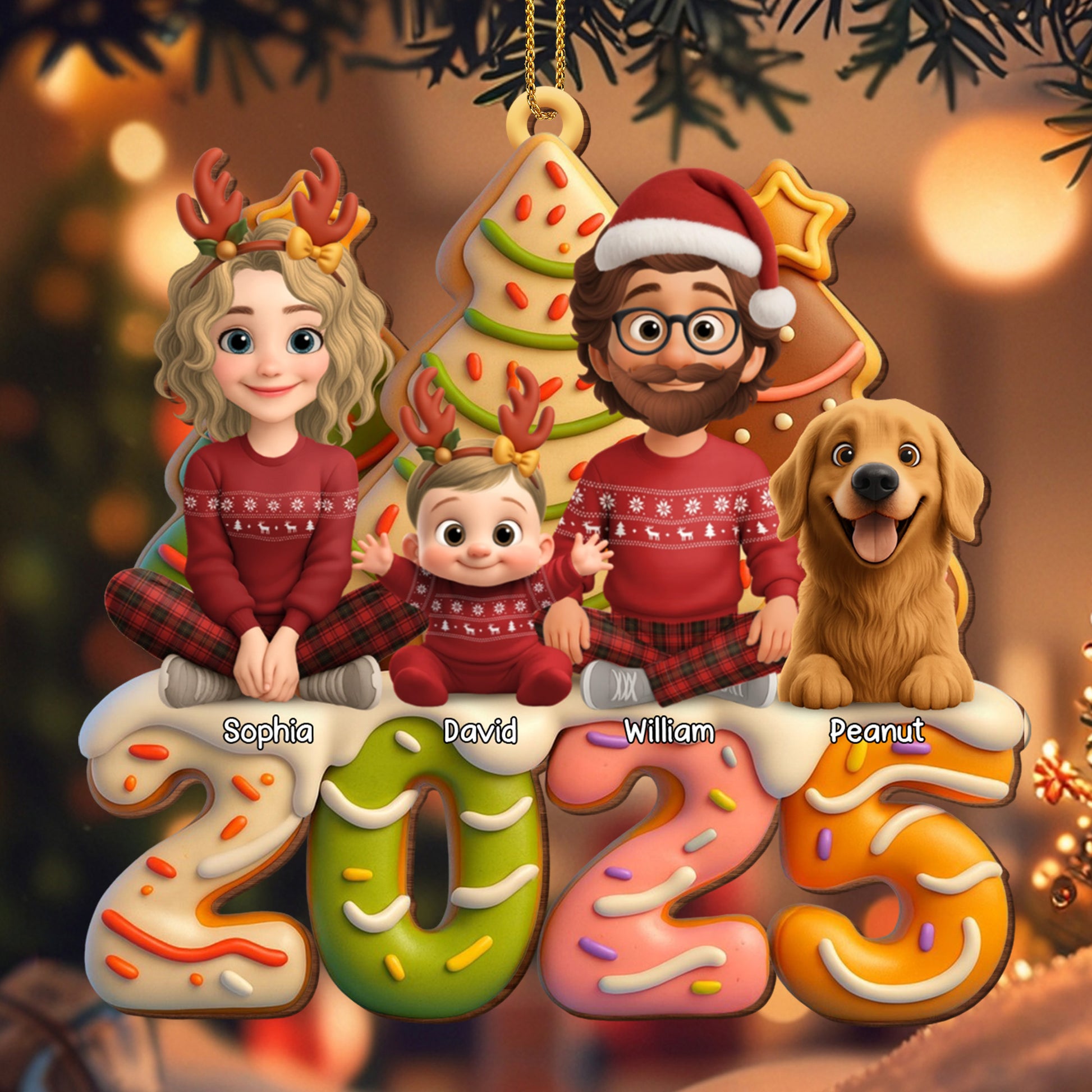 Celebrate The Warmth Of Family And Dog