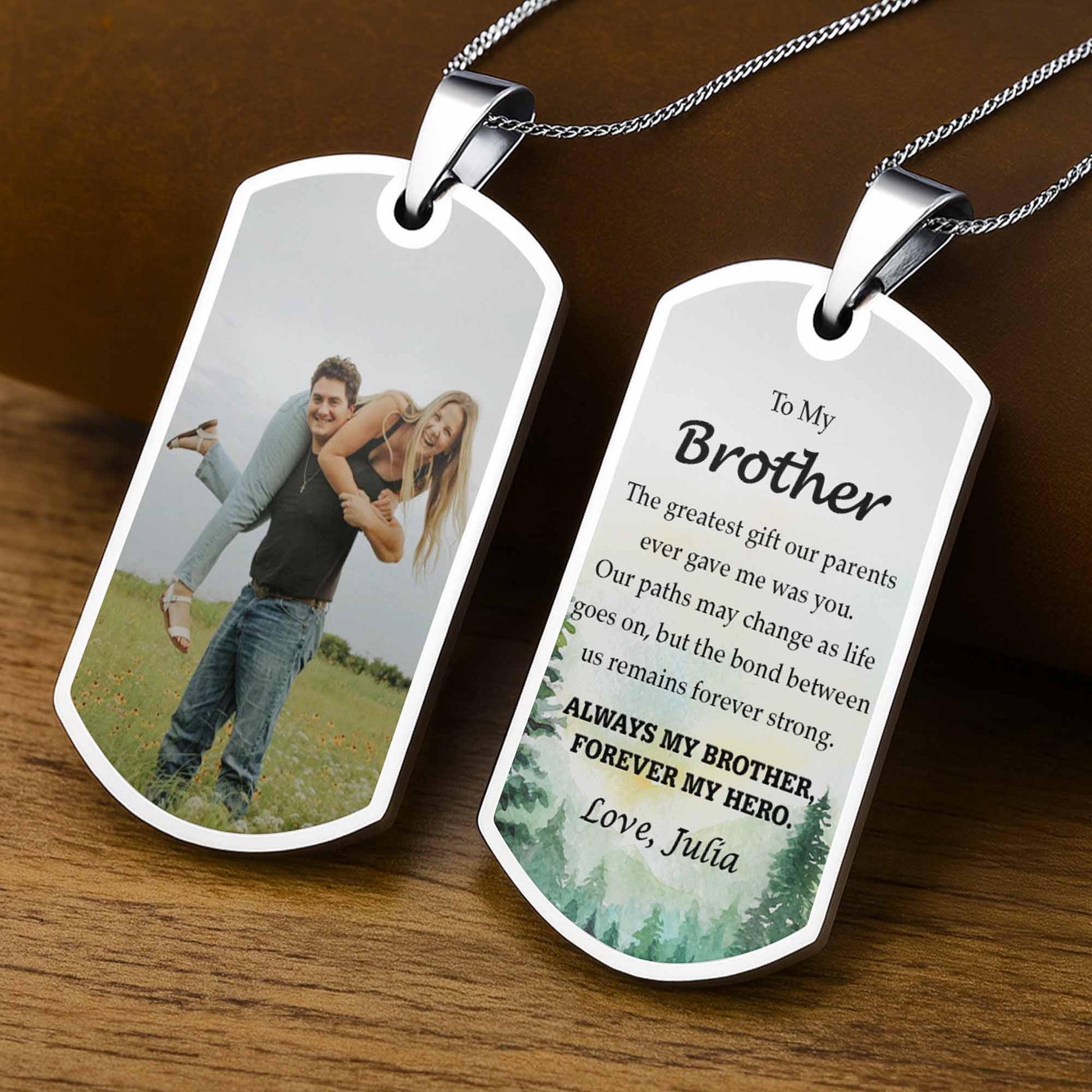 To My Brother, Always My Brother, Forever My Hero