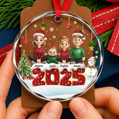 Celebrate Family Christmas With Charming Festive Scene