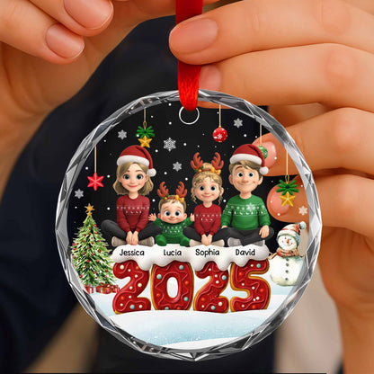 Celebrate Family Christmas With Charming Festive Scene