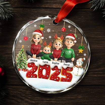 Celebrate Family Christmas With Charming Festive Scene