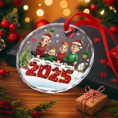 Celebrate Family Christmas With Charming Festive Scene