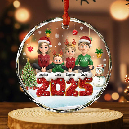 Celebrate Family Christmas With Charming Festive Scene
