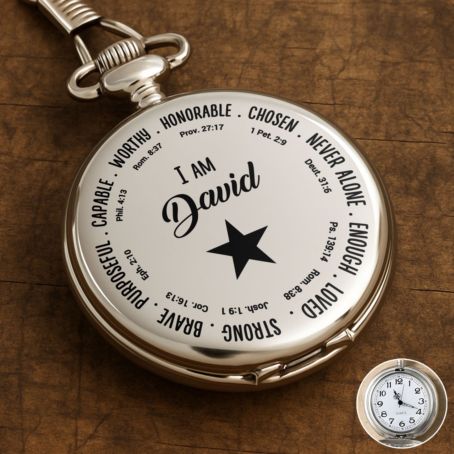 I Am Capable, Worthy, Chosen, Never Alone, Enough Star Design