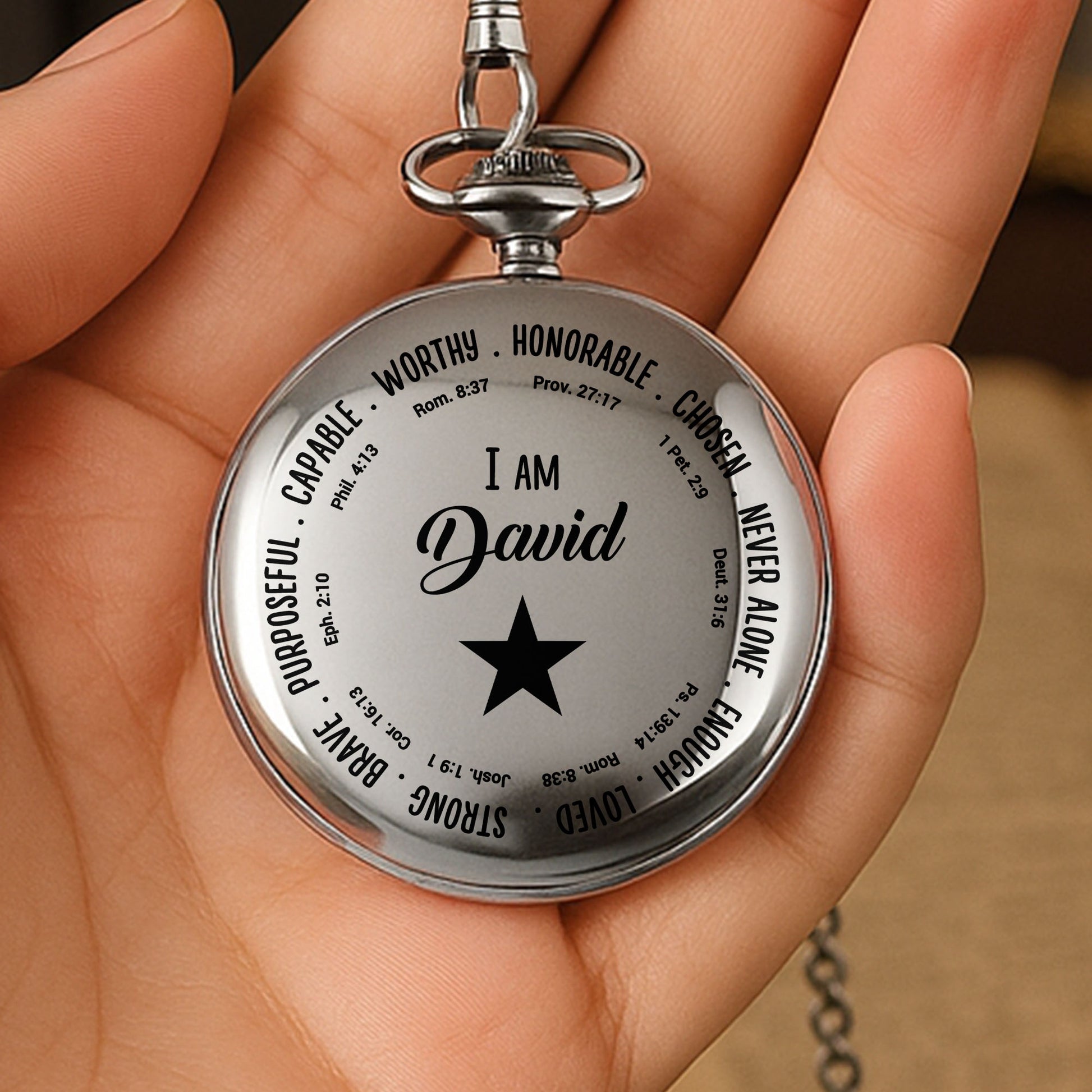 I Am Capable, Worthy, Chosen, Never Alone, Enough Star Design