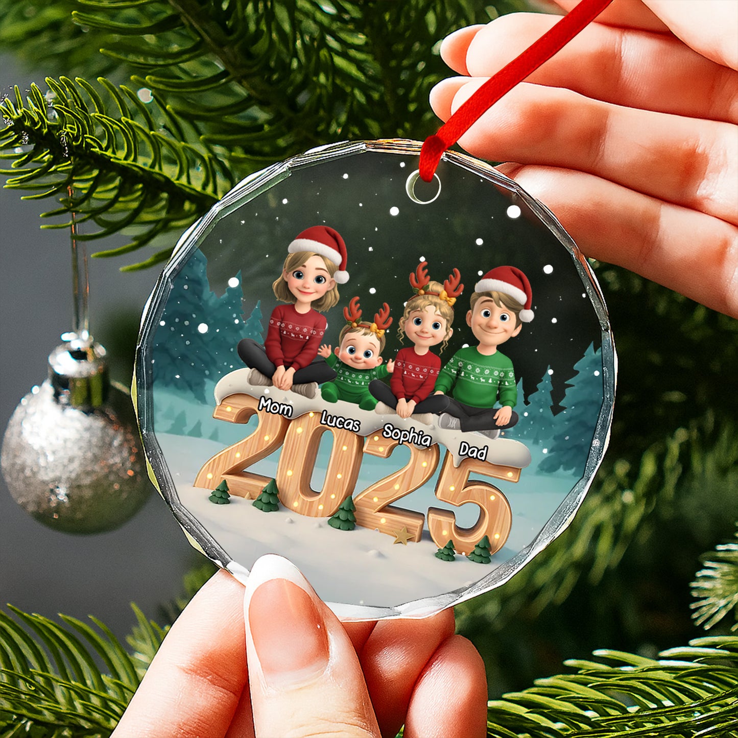 Capture Family Festive Spirit, Christmas Scene
