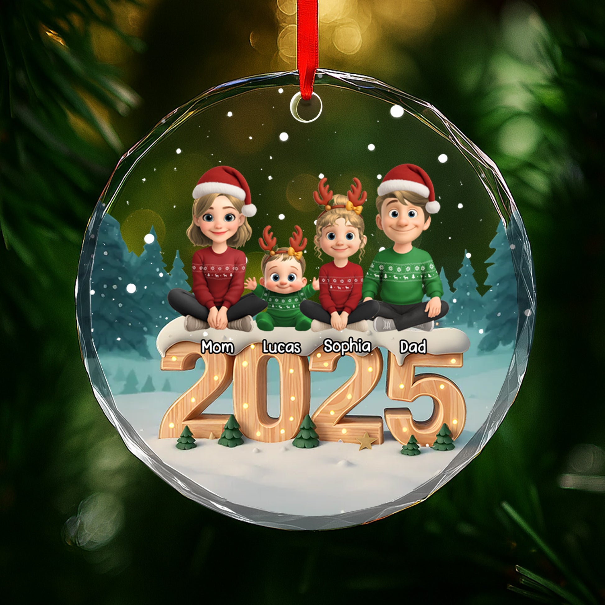 Capture Family Festive Spirit, Christmas Scene