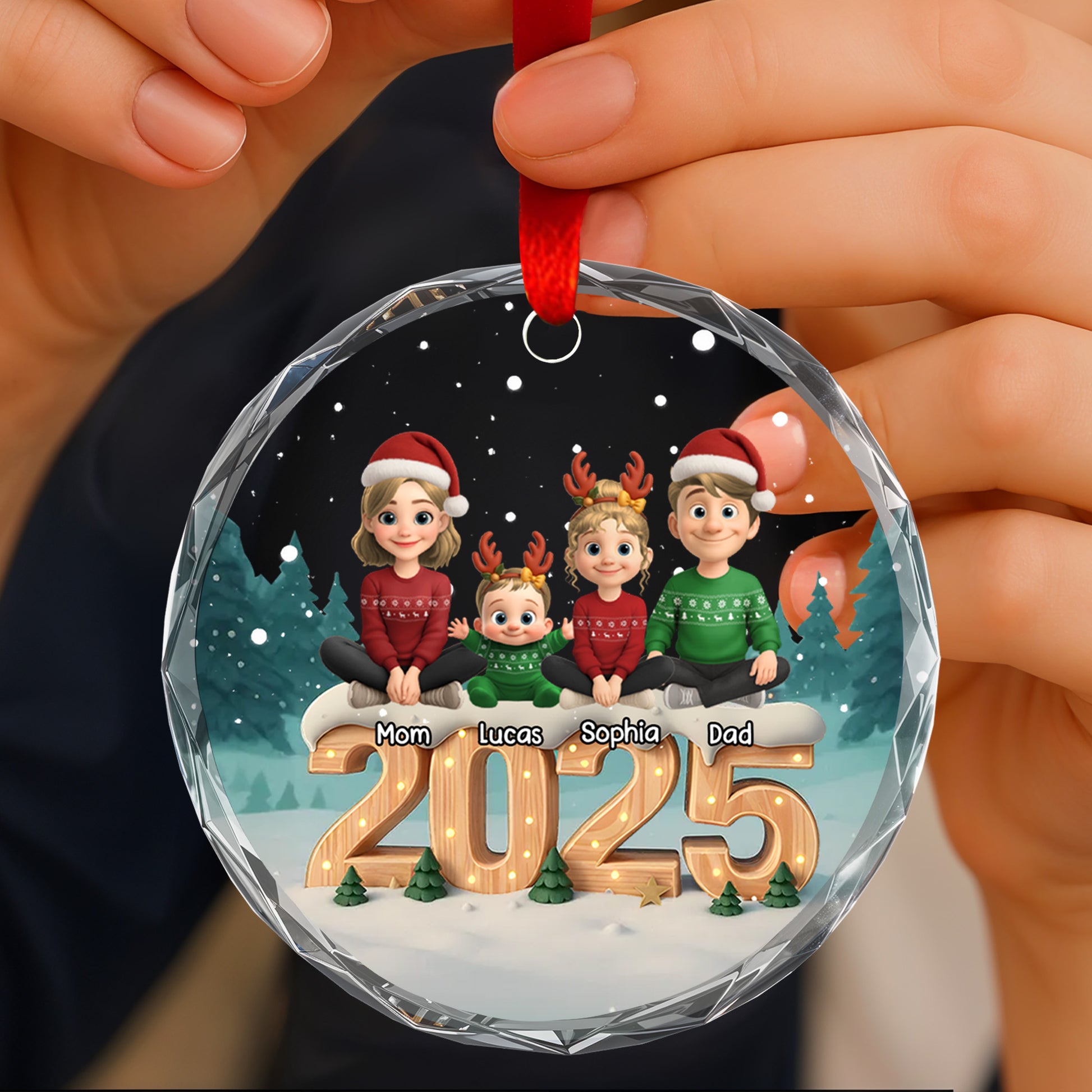 Capture Family Festive Spirit, Christmas Scene