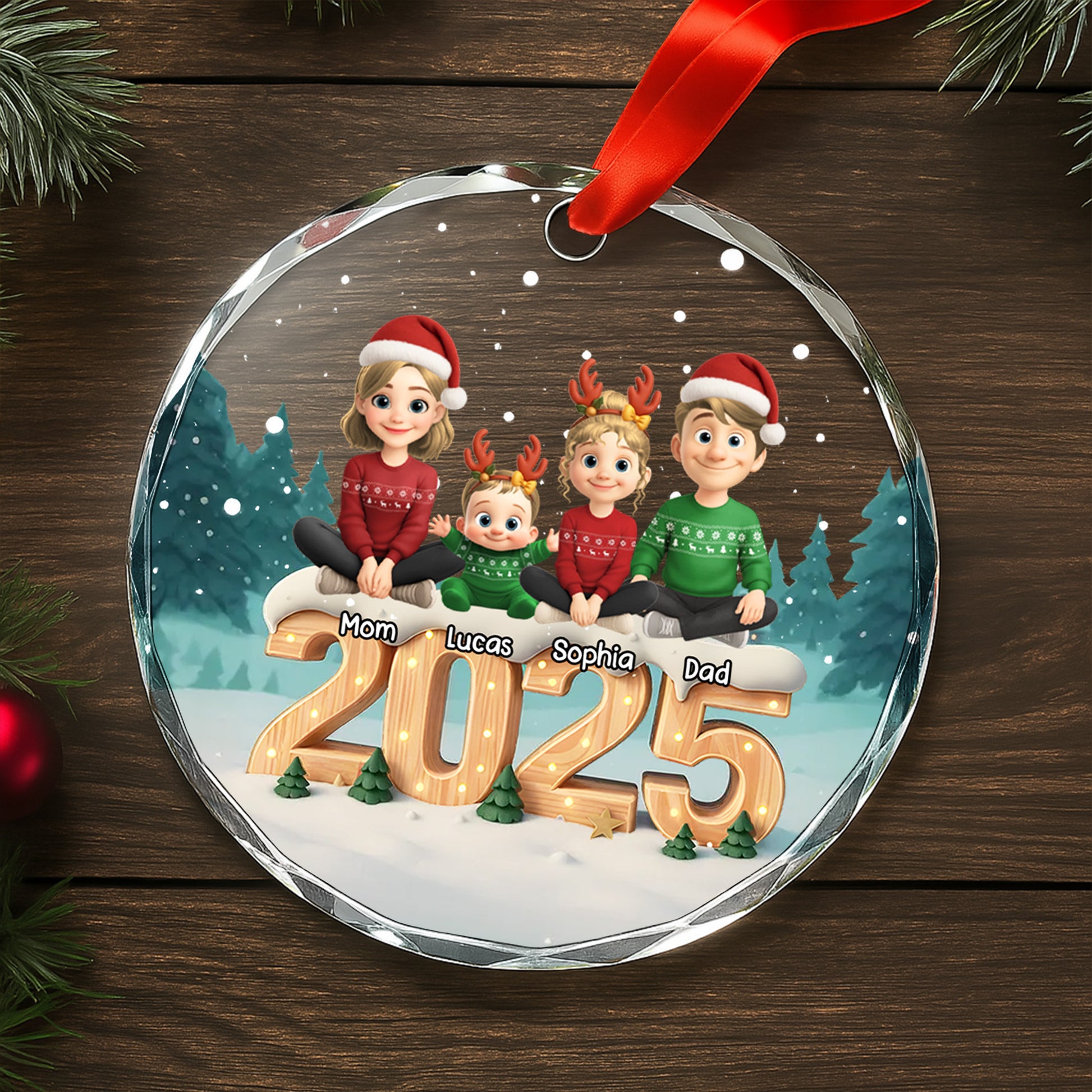 Capture Family Festive Spirit, Christmas Scene