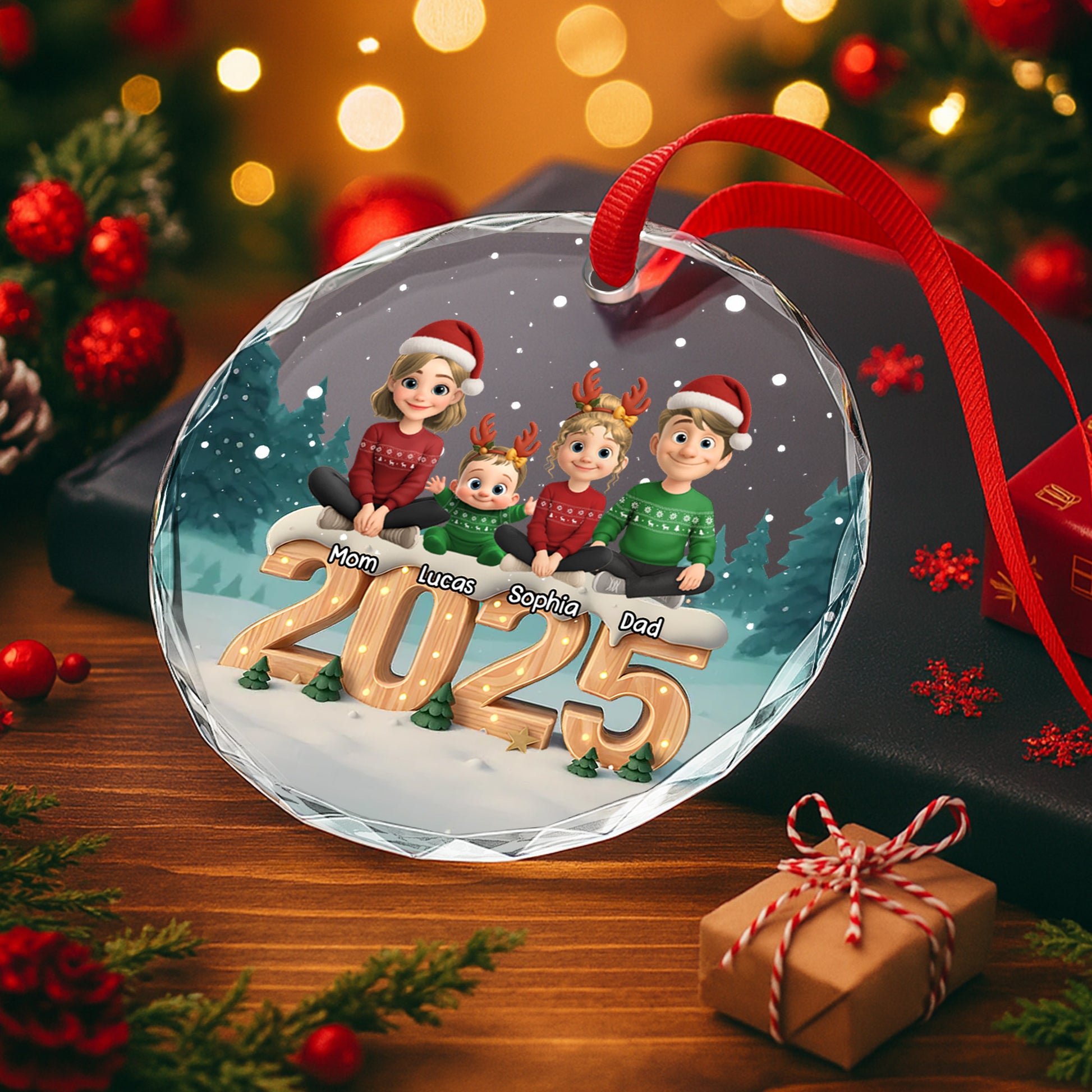 Capture Family Festive Spirit, Christmas Scene