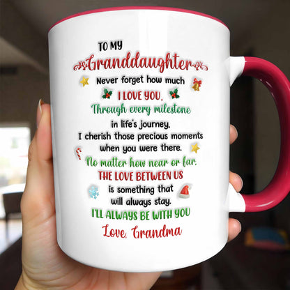 To My Granddaughter, Never Forget How Much I Love You, Texas Outline, Cowboy Boot