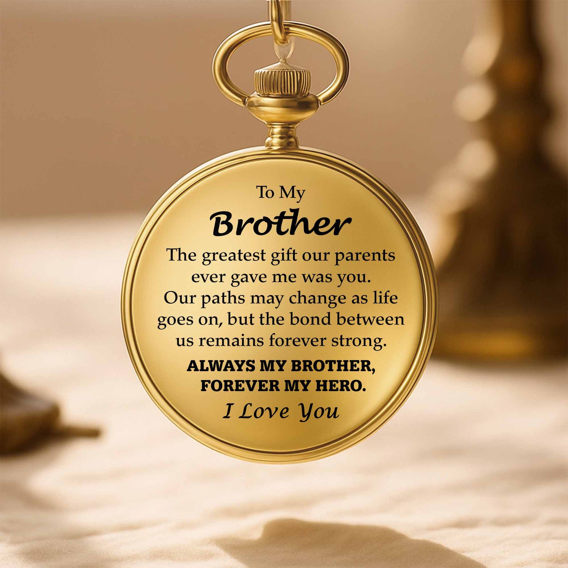To My Brother, Always My Brother, Forever My Hero