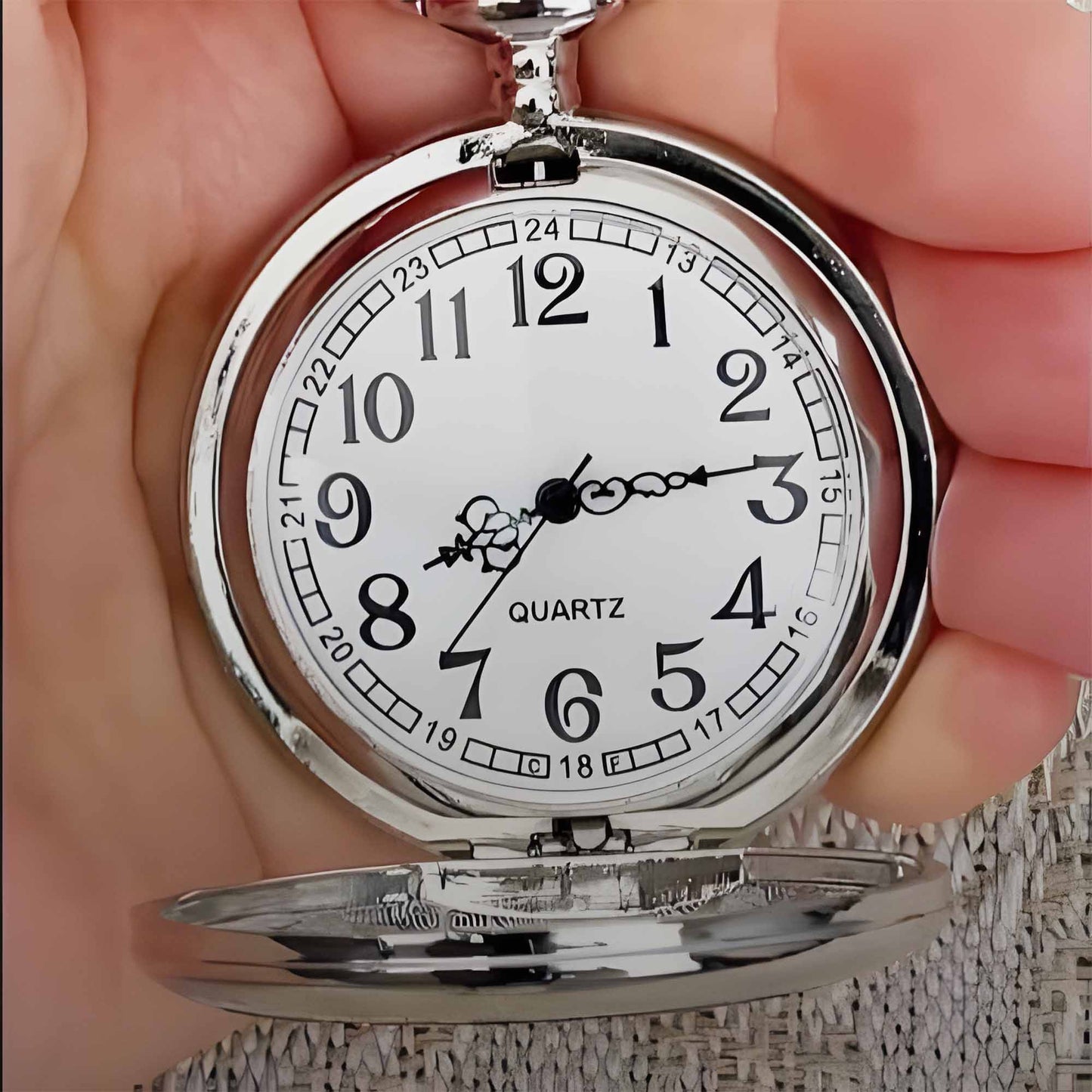 To My Brother, The Greatest Gift, Always My Brother, Forever My Hero Pocket Watch