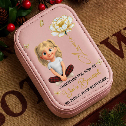 Sometimes You Forget You're Beautiful, Reminder With Girl And Flower