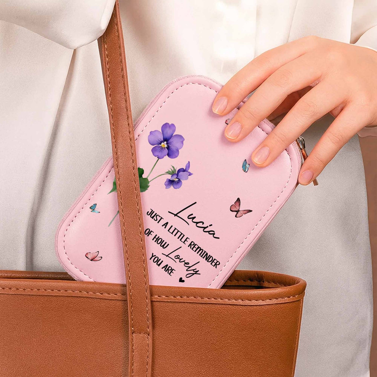 Just A Little Reminder Of How Lovely You Are, Flowers And Butterflies