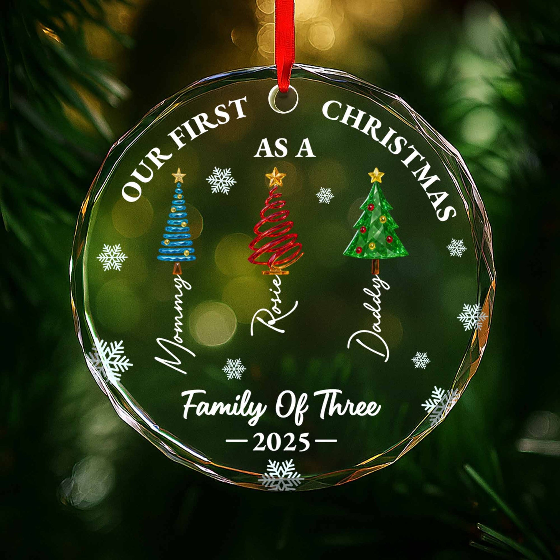 Our First Christmas As A Family Of Three, Christmas Trees