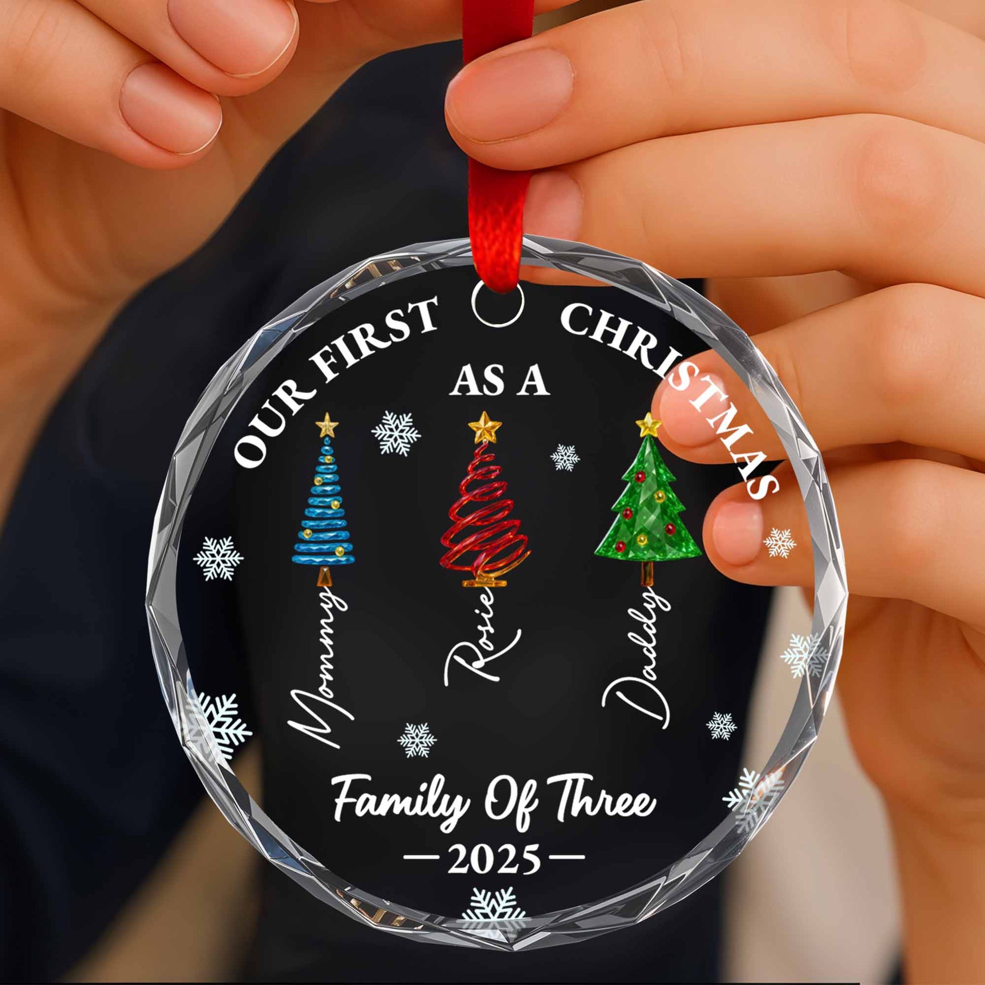 Our First Christmas As A Family Of Three, Christmas Trees