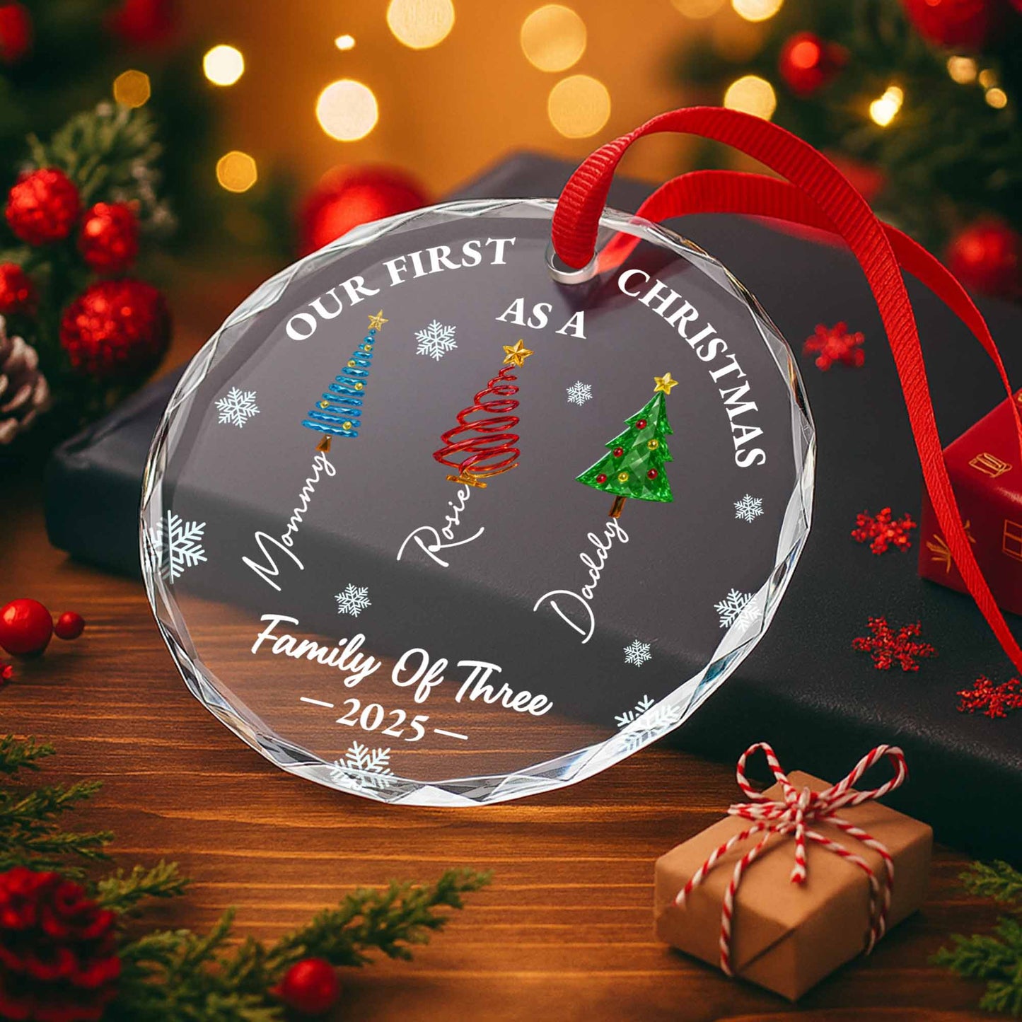 Our First Christmas As A Family Of Three, Christmas Trees