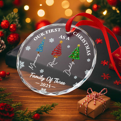 Our First Christmas As A Family Of Three, Christmas Trees