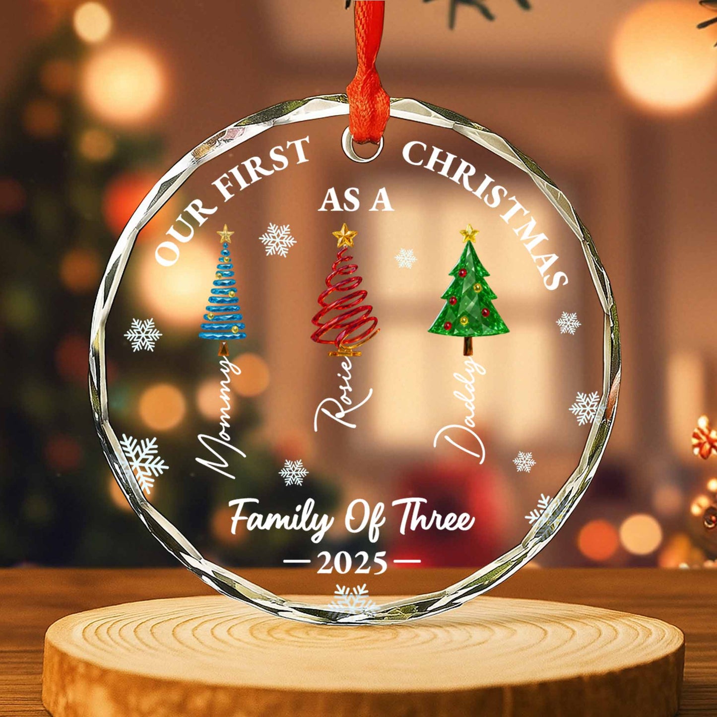 Our First Christmas As A Family Of Three, Christmas Trees