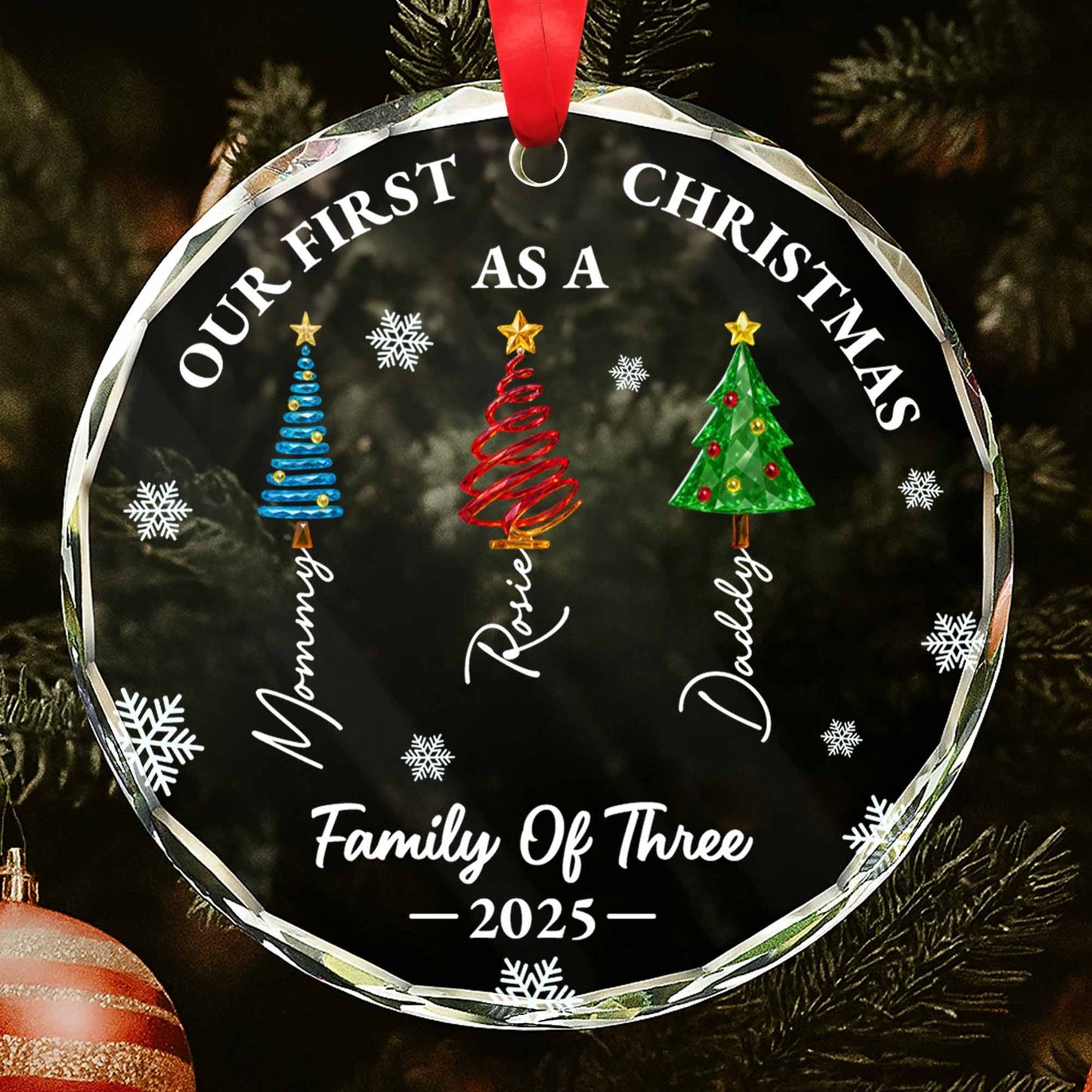 Our First Christmas As A Family Of Three, Christmas Trees