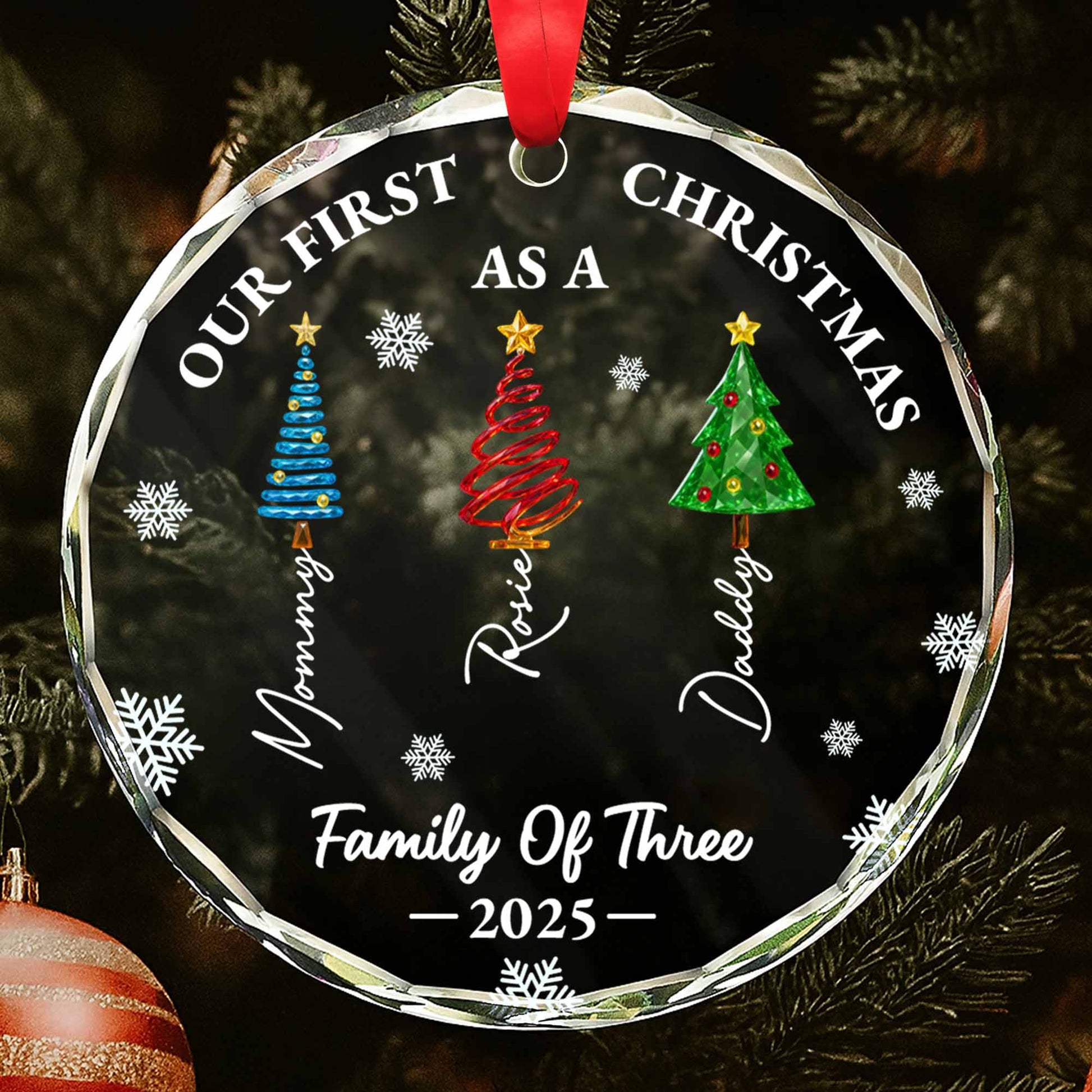 Our First Christmas As A Family Of Three, Christmas Trees