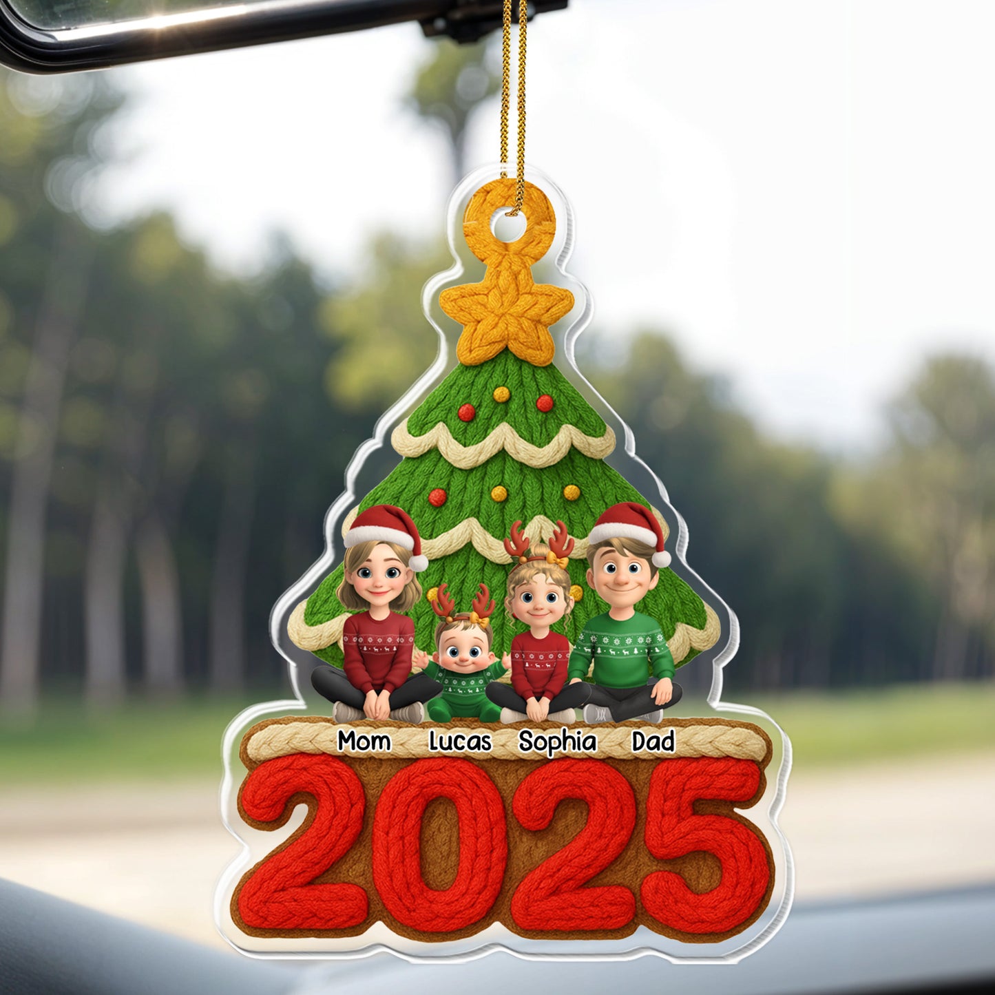 Celebrate Festive Season With Charming Family Christmas Tree