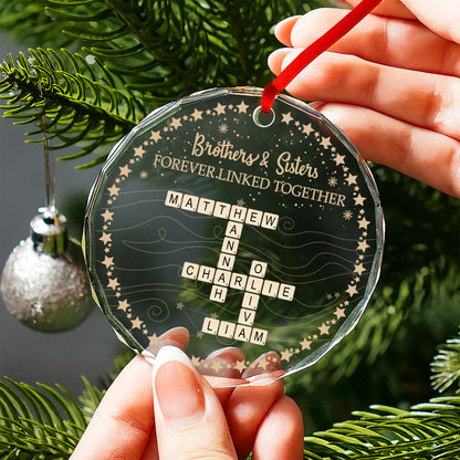 Brothers And Sisters Forever Linked Together With Stars And Waves