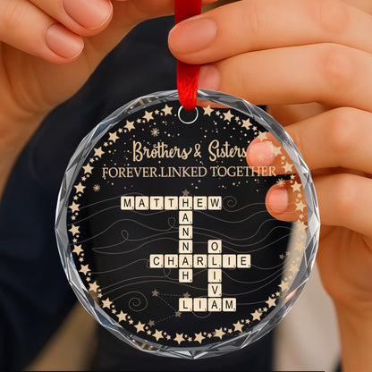 Brothers And Sisters Forever Linked Together With Stars And Waves