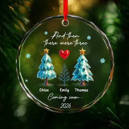 And Then There Were Three, Christmas Trees Heart Design