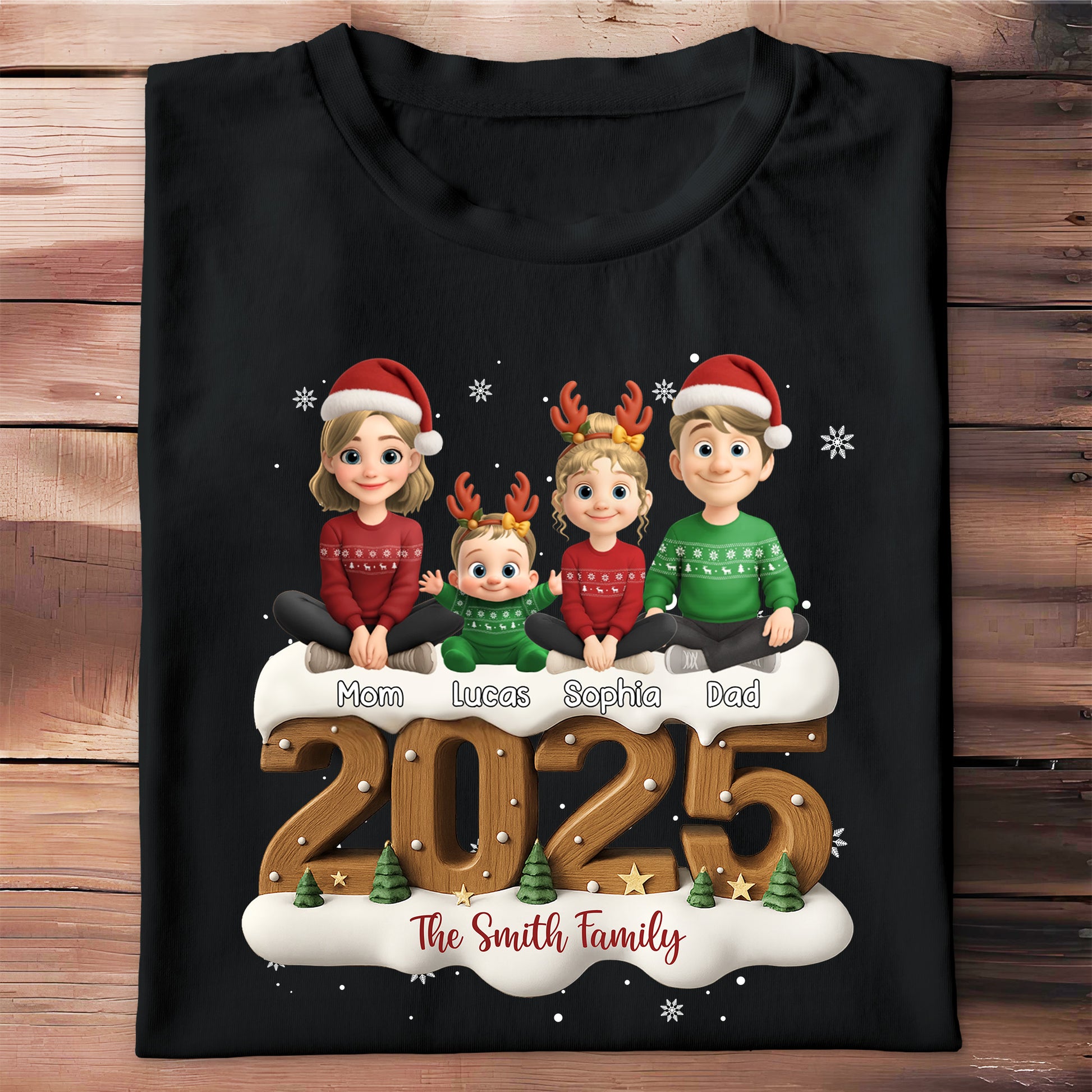 Celebrate The Holidays With A Custom Family Shirt