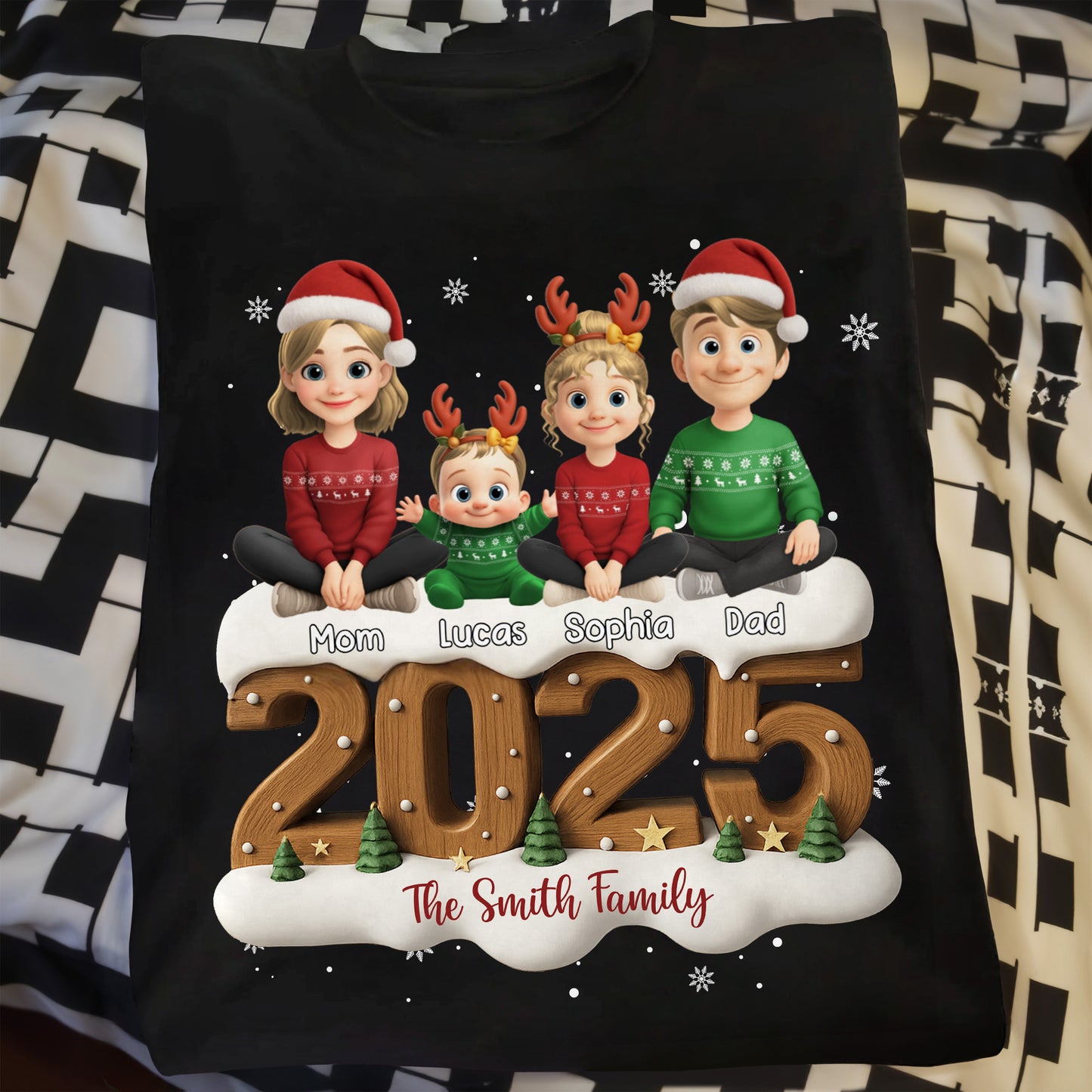Celebrate The Holidays With A Custom Family Shirt