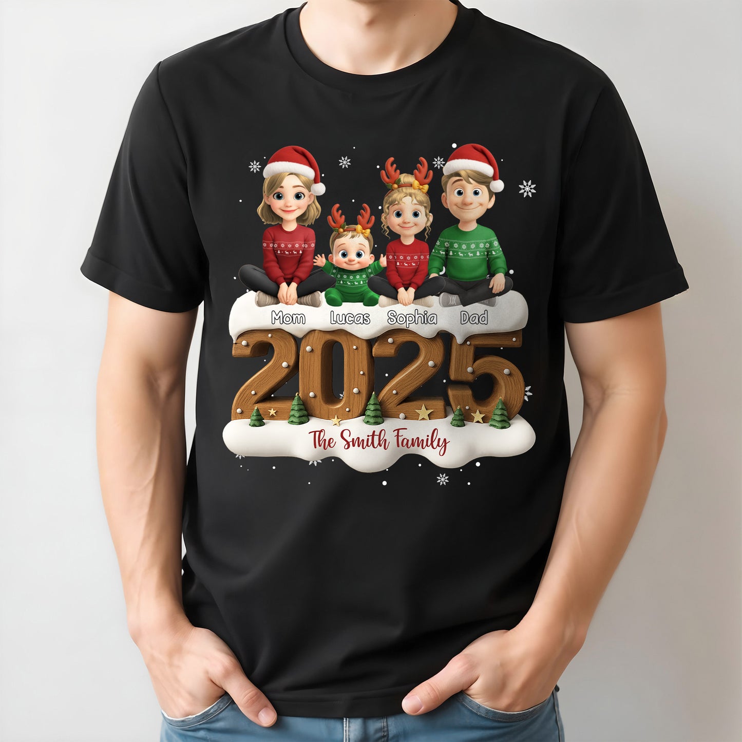 Celebrate The Holidays With A Custom Family Shirt