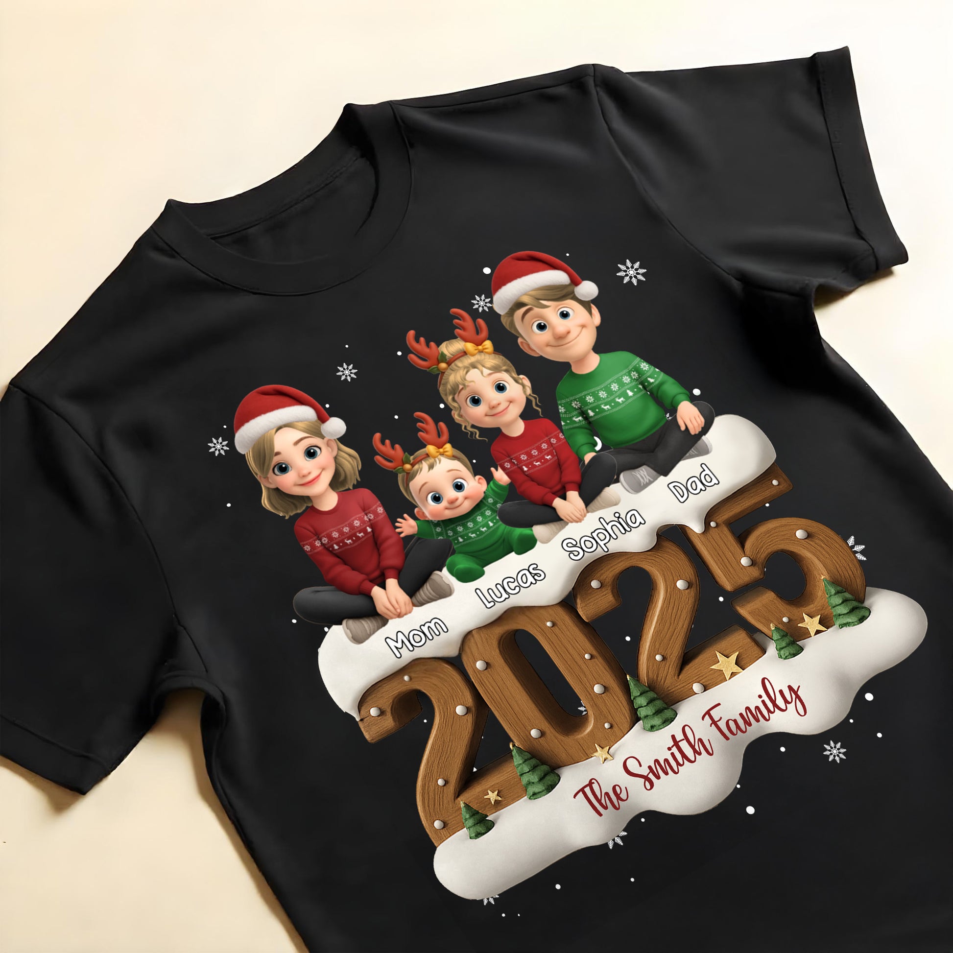 Celebrate The Holidays With A Custom Family Shirt