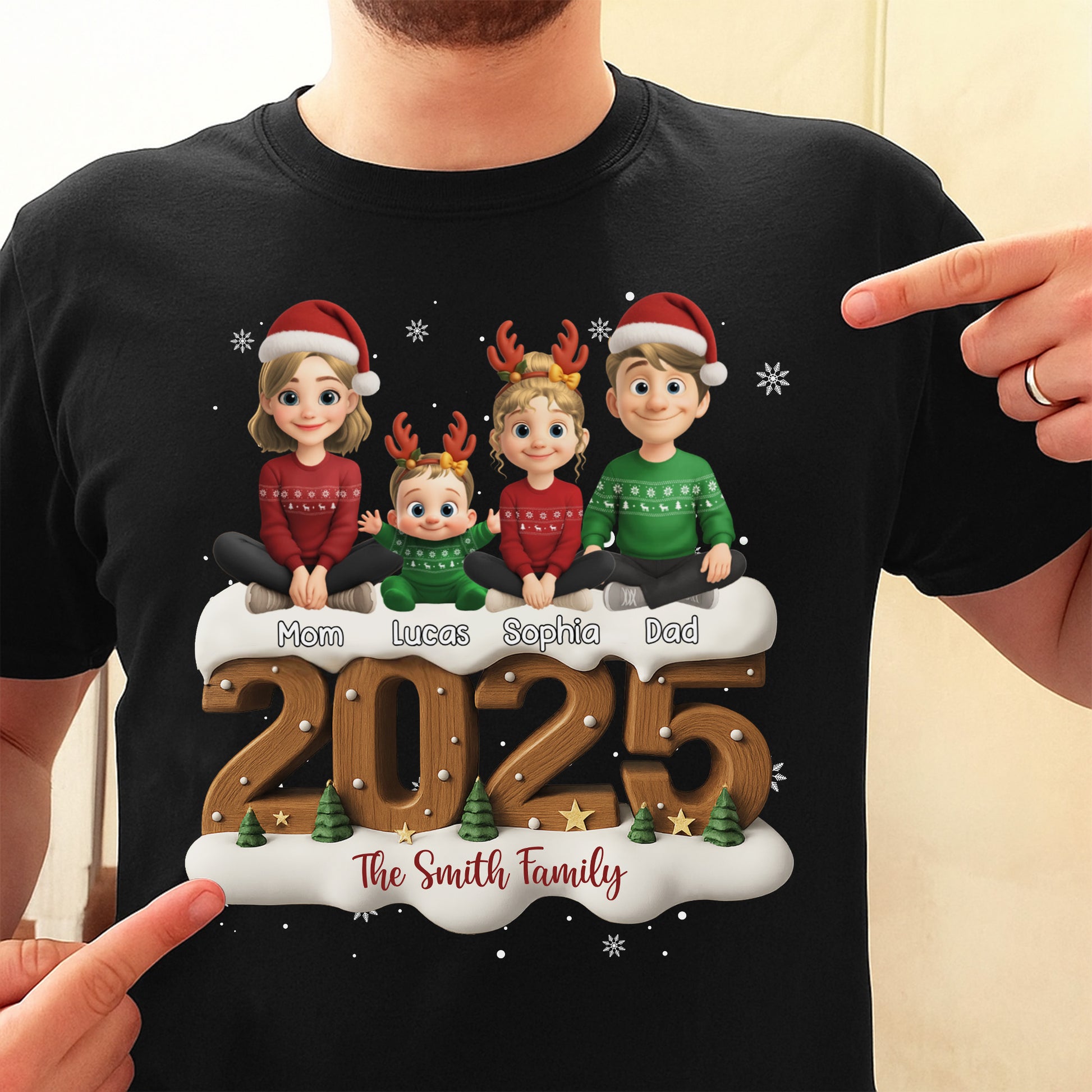 Celebrate The Holidays With A Custom Family Shirt