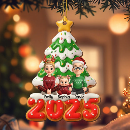 Celebrate The Festive Season With A Heartwarming Family Ornament