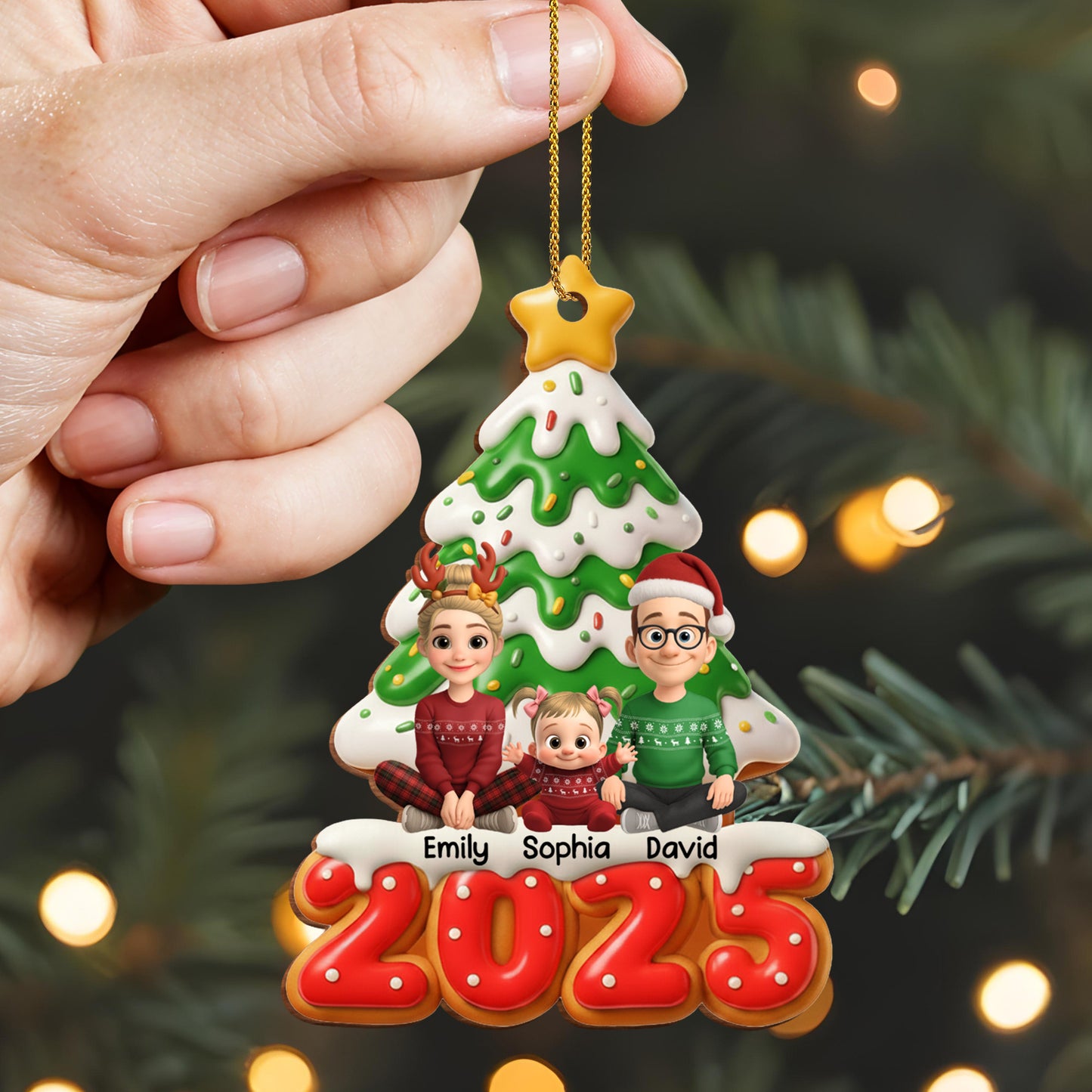 Celebrate The Festive Season With A Heartwarming Family Ornament