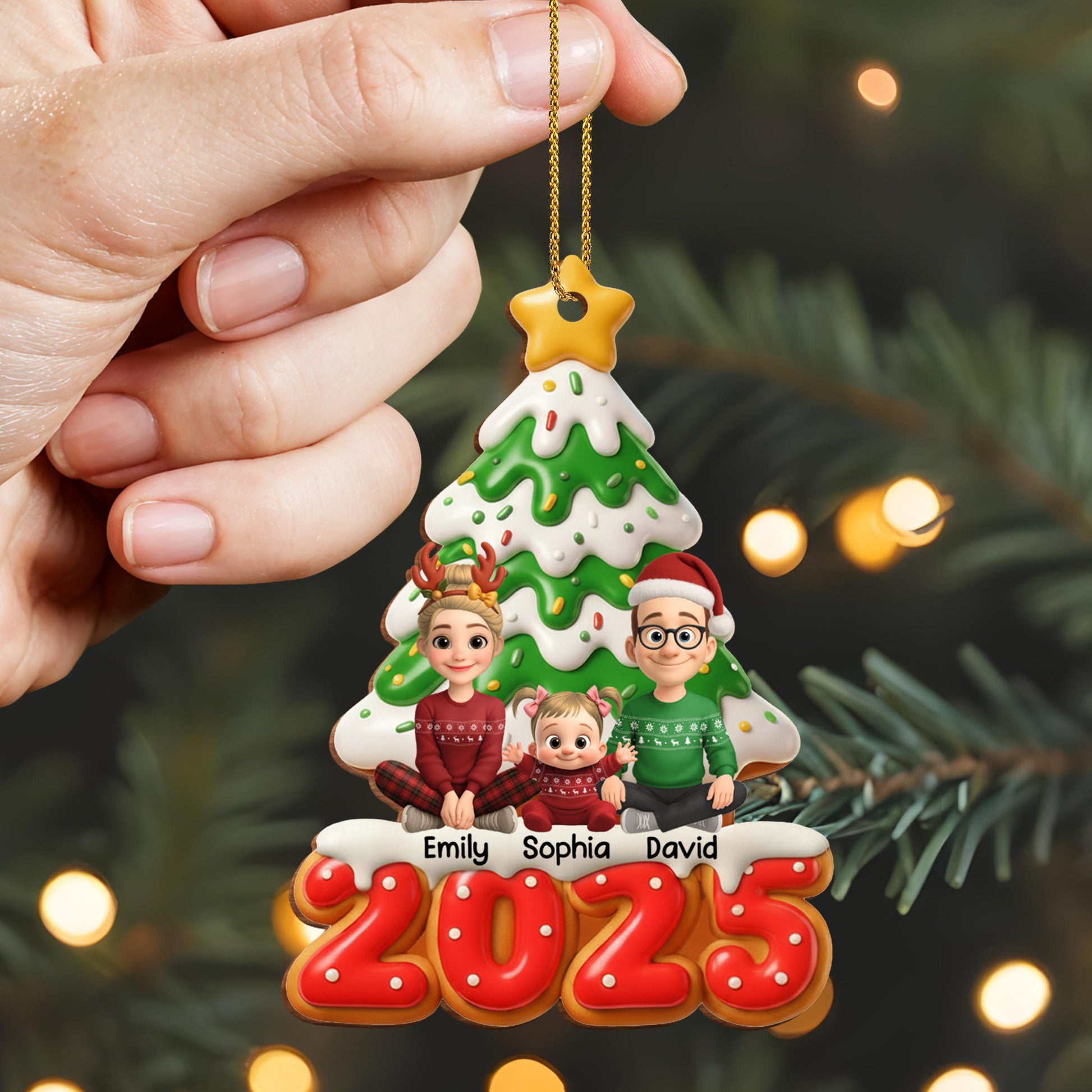 Celebrate The Festive Season With A Heartwarming Family Ornament