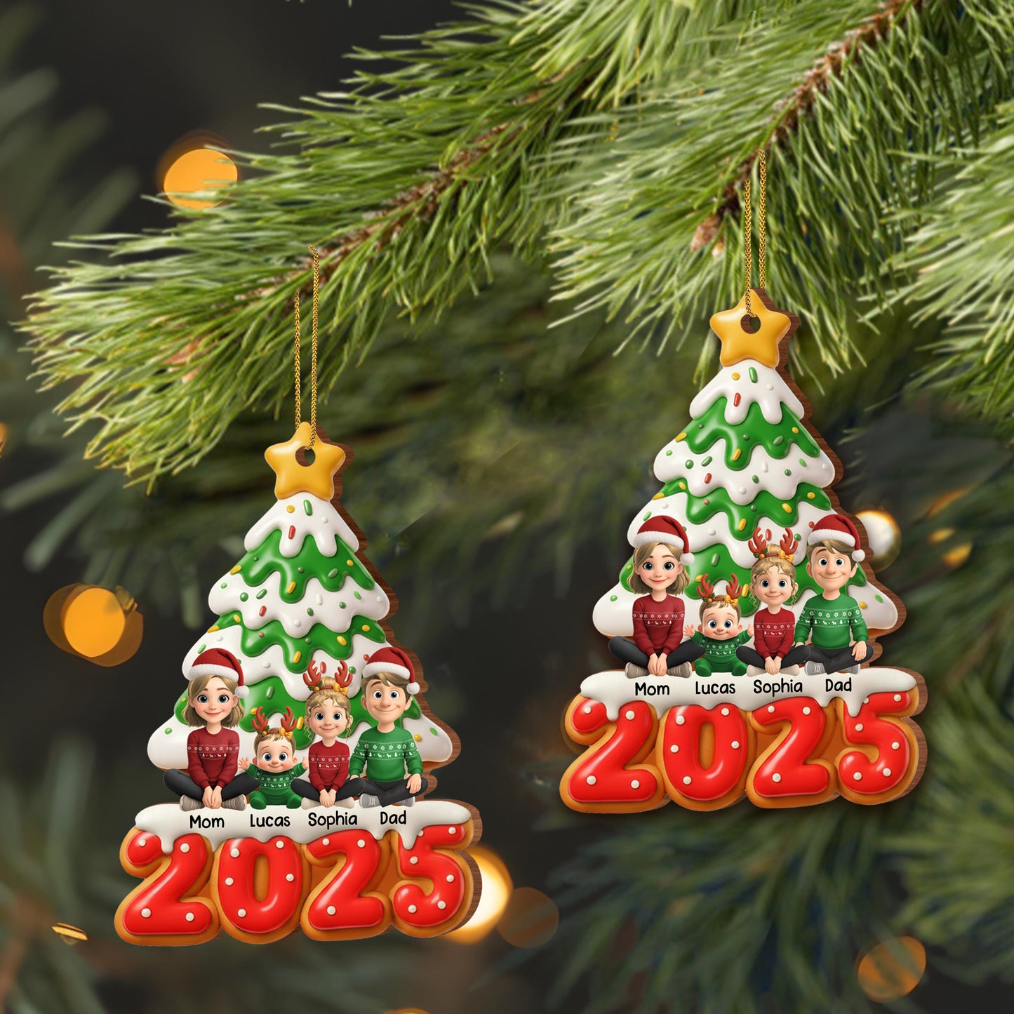 Celebrate The Festive Season With A Heartwarming Family Ornament